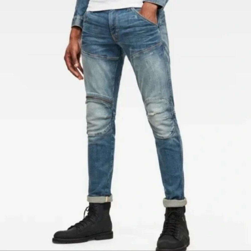 G-Star Raw 5620 3D zip knee Jeans